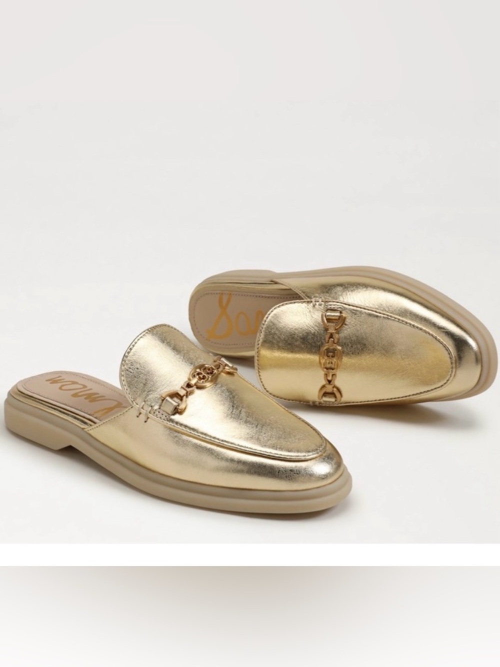 Sam Edelman Kira Mule Gold